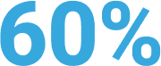 60% Solid blue background with faint, barely visible text appearing to read "SONY.