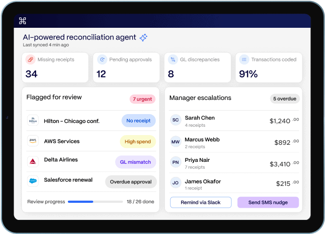 PEX reconciliation agent