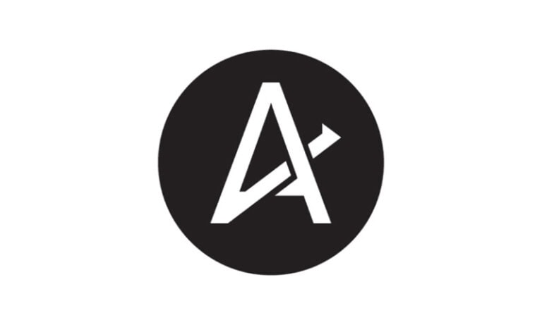 A white stylized letter "A" with a diagonal line crossing its center, symbolizing Artisan Capital, inside a solid black circle on a white background.