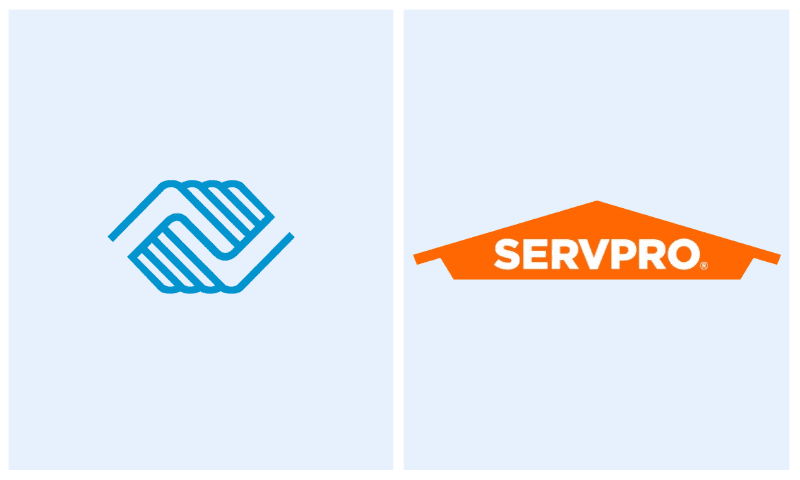 Boys & Girls Club and Servpro logo