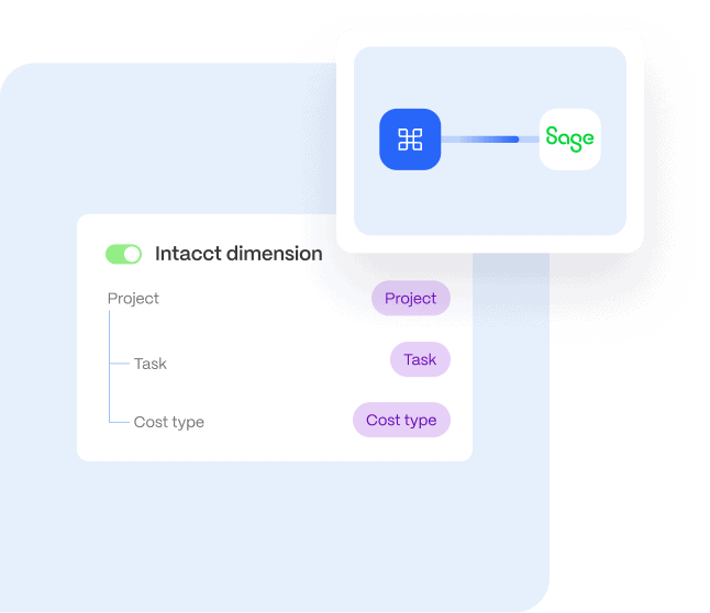 PEX direct integration to Sage Intacct