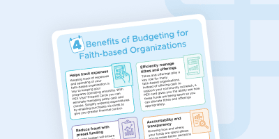 4 Benefits of Budgeting for Faith-based organizations