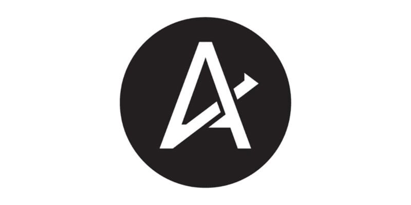 A white stylized letter "A" with a diagonal line crossing its center, symbolizing Artisan Capital, inside a solid black circle on a white background.