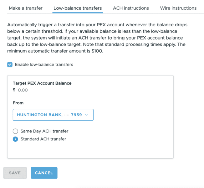 low balance transfers